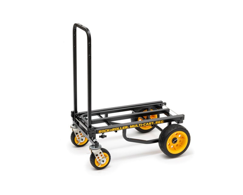 Rock-N-Roller R6G (Mini Ground Glider) 8-in-1 Folding Multi-Cart/Hand Truck/Dolly/Platform Cart/28" to 42.5" Telescoping Frame/500 lbs. Load Capacity, Black - Image 3