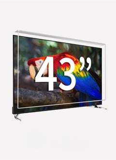 Generic 43-Inch TV Screen Protector | Anti-Shatter & Scratch Proof | Shockproof & Waterproof | Blue Light Blocking | 100% Clear | Easy Install/Remove | by Screen Pro  - Image 5