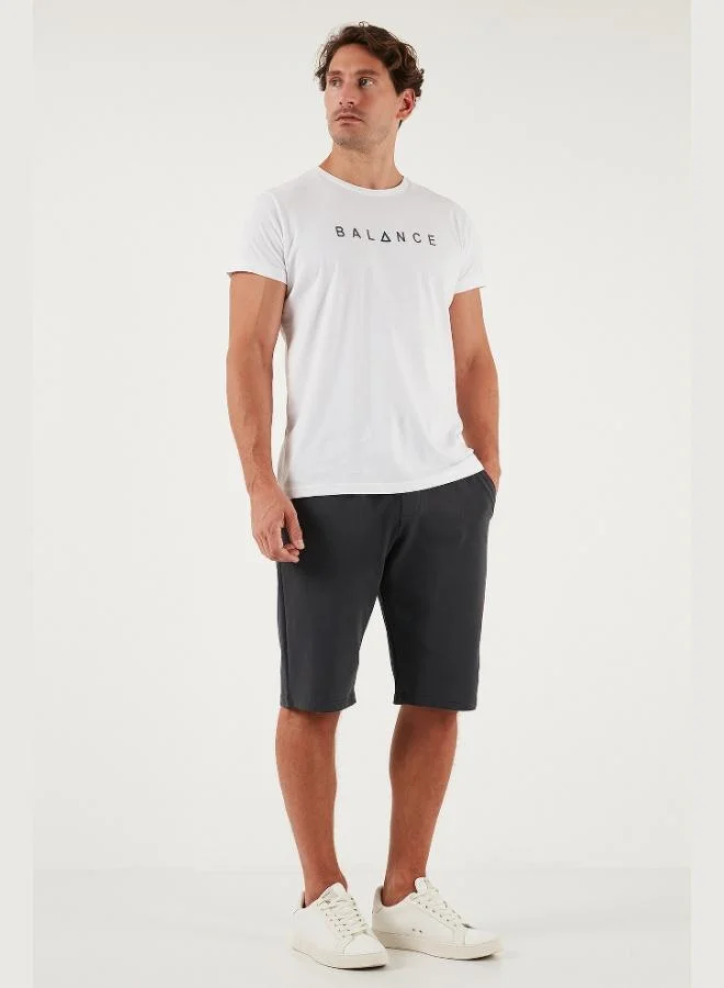 بوراتي شورت رجالي قطن بوراتي بقصة عادية وخصر عادي برباط