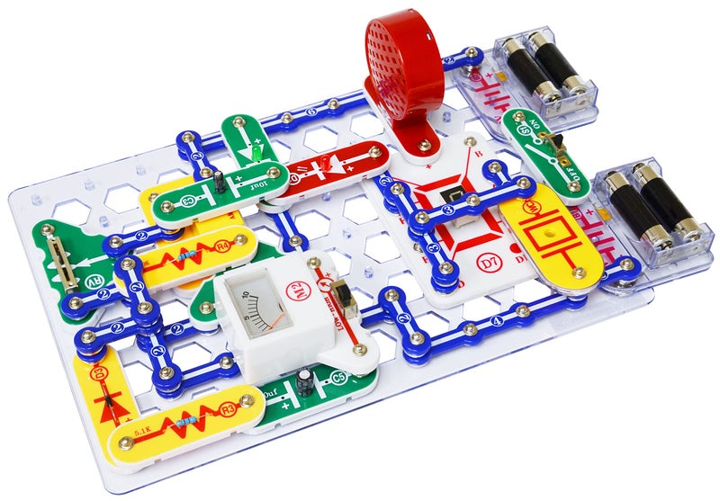 Snap Circuits Pro SC-500 Electronics Exploration Kit | Over 500 Projects Full Color Project Manual 73 + Parts STEM Educational Toy for Kids 8 - Image 4