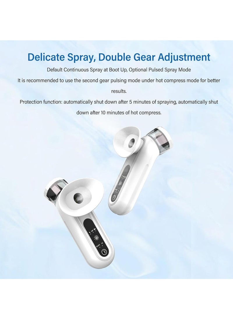 General - Nano Mist, Nano Eye Mist Steam Device for Dry Eyes and Facial Hot Compress Rechargeable Facial Mist Relieving Dry Eye Facial Mist - Image 1