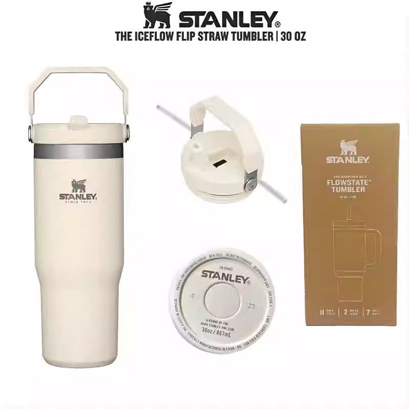 Stanley 2nd Gen 30oz Stainless Steel Tumbler with Handle and Straw - Image 4