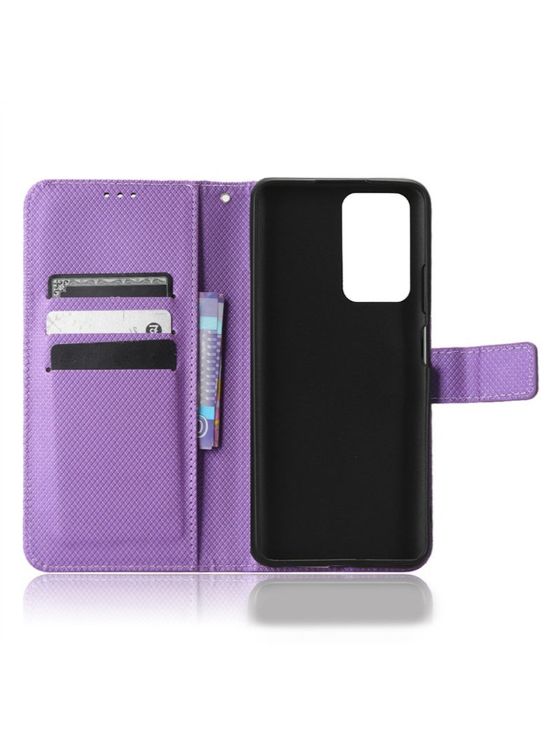 Motorola G54 5G Phone Case Cover with Full Body Camera Len Protector PU Leather Wallet Card Holder Shockproof Protective Back Cover with Release Hand Phone Holder Daily Video Kickstand  - Image 5