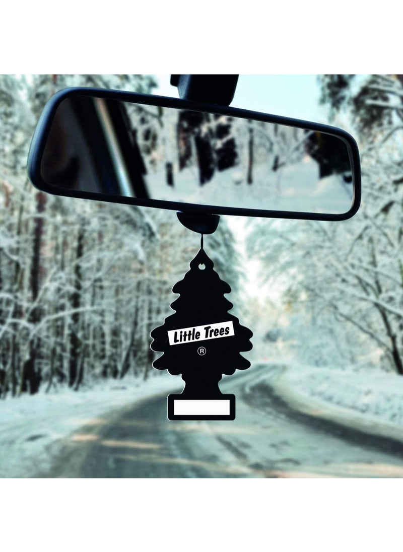 Little Trees 3 Pcs Hanging Paper Card Air Freshener USA Flag, Vanillarama  - Image 3