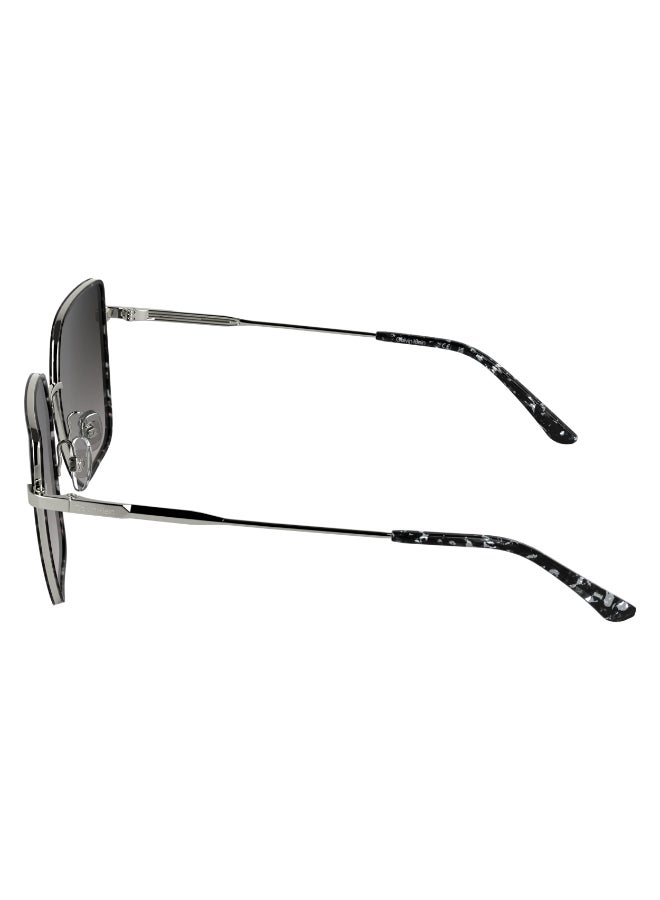 CALVIN KLEIN نظارات شمسية معدنية كاملة الإطار من كالفن كلاين CK25111S 5717 (025) رمادي هافانا - Image 4