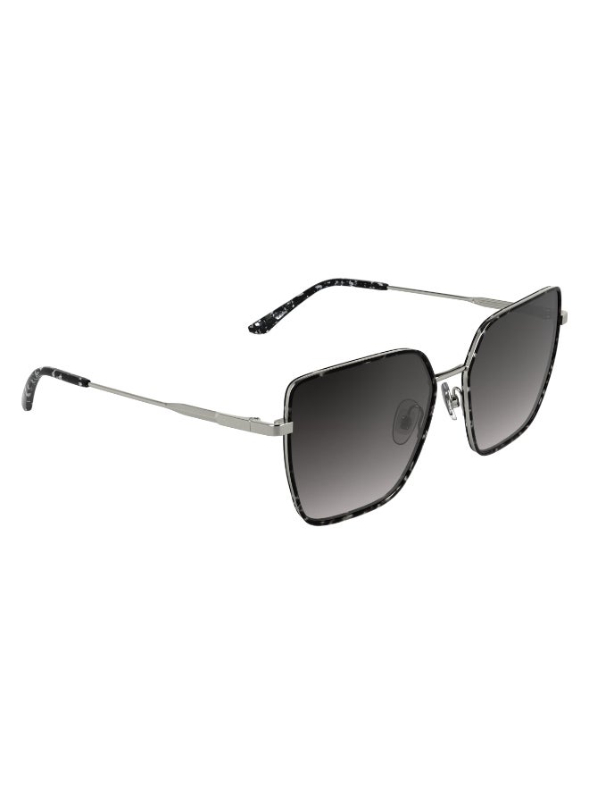 CALVIN KLEIN نظارات شمسية معدنية كاملة الإطار من كالفن كلاين CK25111S 5717 (025) رمادي هافانا - Image 3