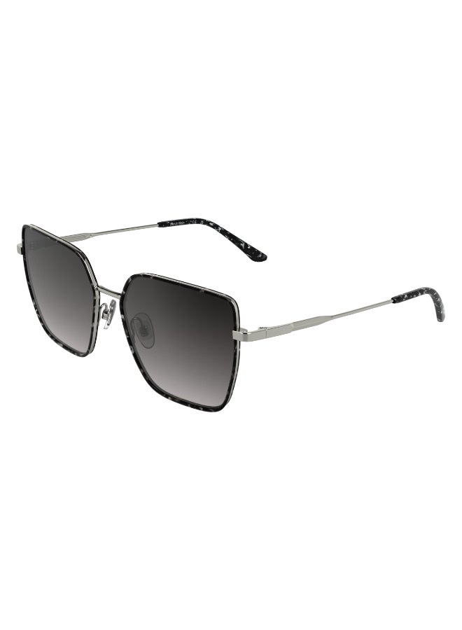 CALVIN KLEIN نظارات شمسية معدنية كاملة الإطار من كالفن كلاين CK25111S 5717 (025) رمادي هافانا - Image 2