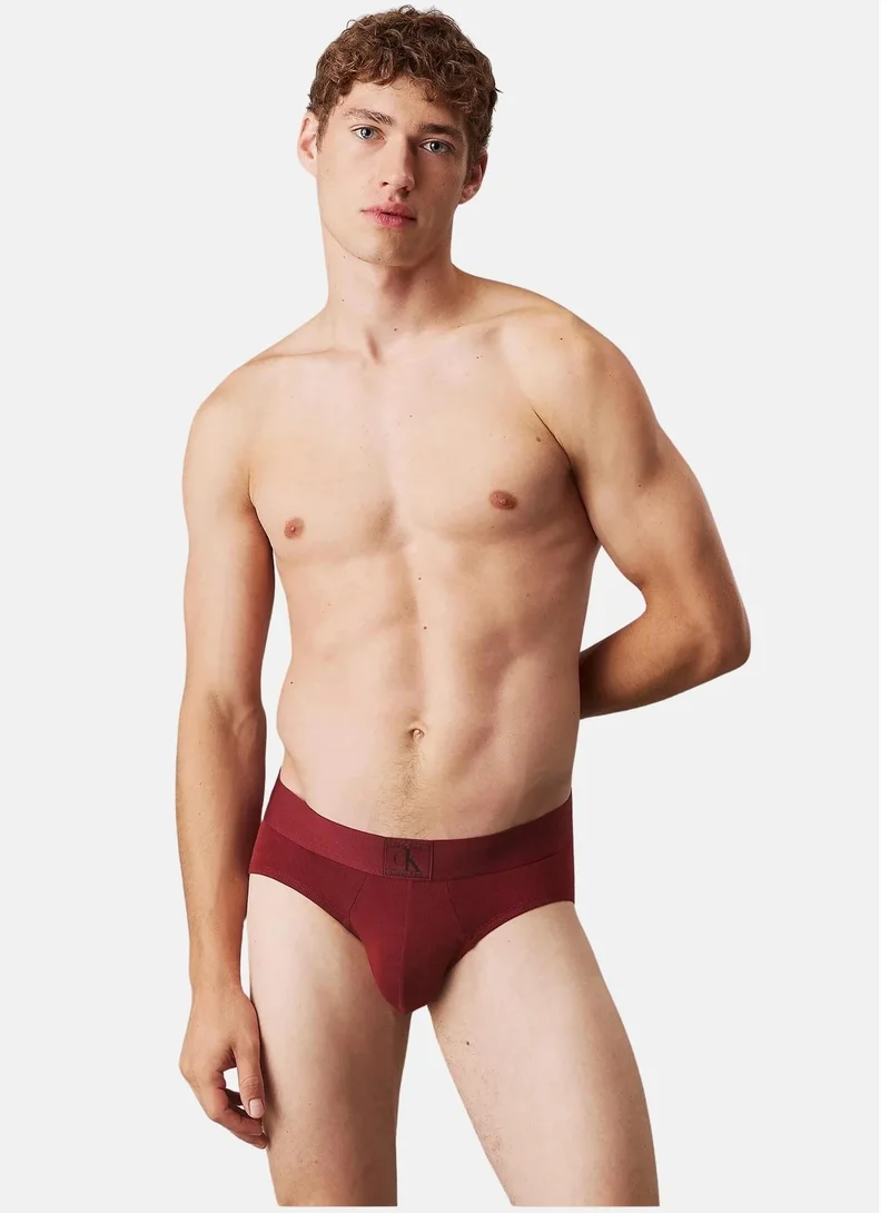 CALVIN KLEIN Briefs with Logo Label