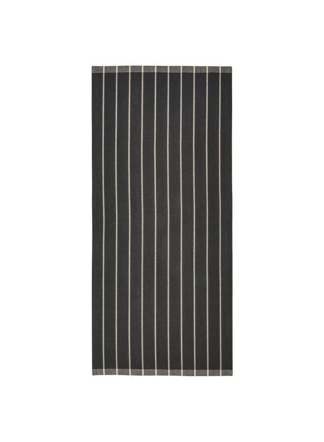 erorex Rug, Flatwoven, Grey/Off-White, 80X180 Cm - Image 1