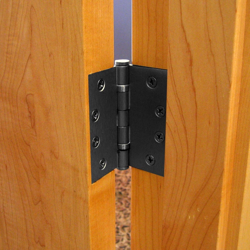 Onward Richelieu 4823Orbb Onward (3-Pack) 4 1/2-Inch (114 Mm) Full Mortise Ball Bearing Butt Hinge Square Corner Oil-Rubbed Bronze Finish - Image 2