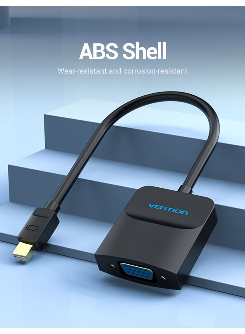 VENTION Mini DP to VGA Converter 0.15M Black Model # HBDBB - Image 5