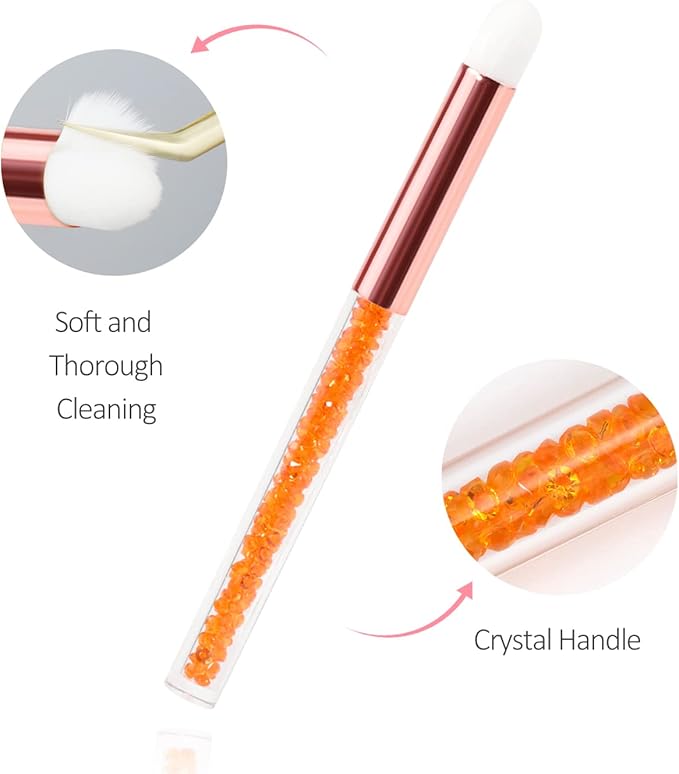 EMEDA شامبو تمديد الرموش 100 مل مع فرشاة شامبو الرموش منظف رغوي للرموش لغسل التمديدات والرموش المجمعة خالي من البارابين والزيوت للاستخدام في الصالون والمنزل - Image 5