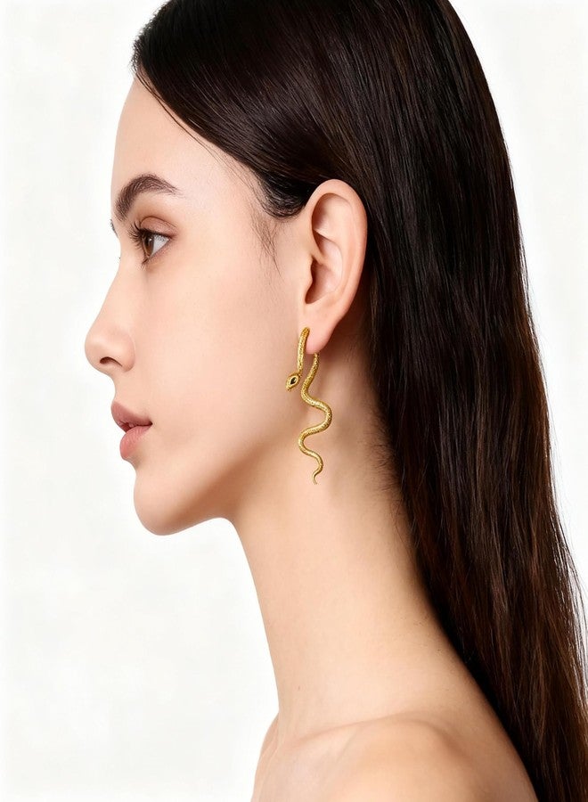 YANCHUN Bendable Snake Necklace Bracelet Medusa Costume Vintage Gothic Jewelry Flexible Chain Cuff Necklace Halloween Costumes Accessories - Image 3