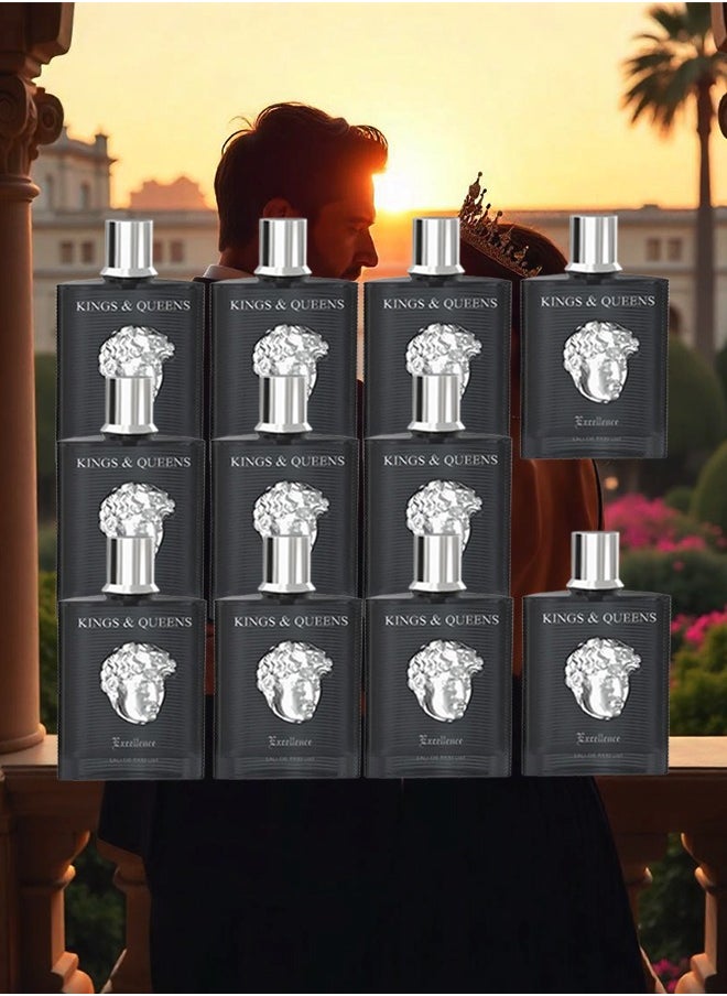AMARAN 11 Pieces Kings And Queens Excellence Perfume For Unisex 100ml EDP  - Image 1
