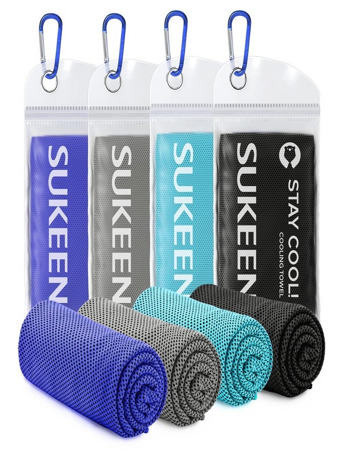 Sukeen Cooling Towel for Neck and Face (40"x12"), Microfiber Bulk Cooling Towels for Athletes Cooling Neck Wraps Instant Cooling Towels for Yoga,Gym,Golf,Running,Fitness and Workout - Image 1