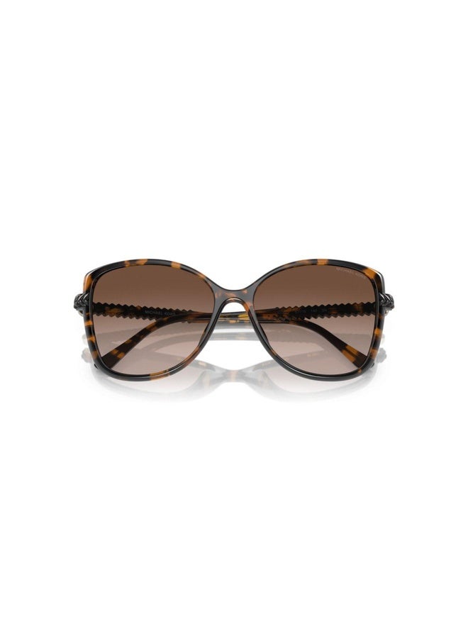 مايكل كورس نظارة شمسية للنساء بلاستيك DARK TORTOISE Butterfly موديل S;MK;2181U, 57, 3006, 13 - Image 3