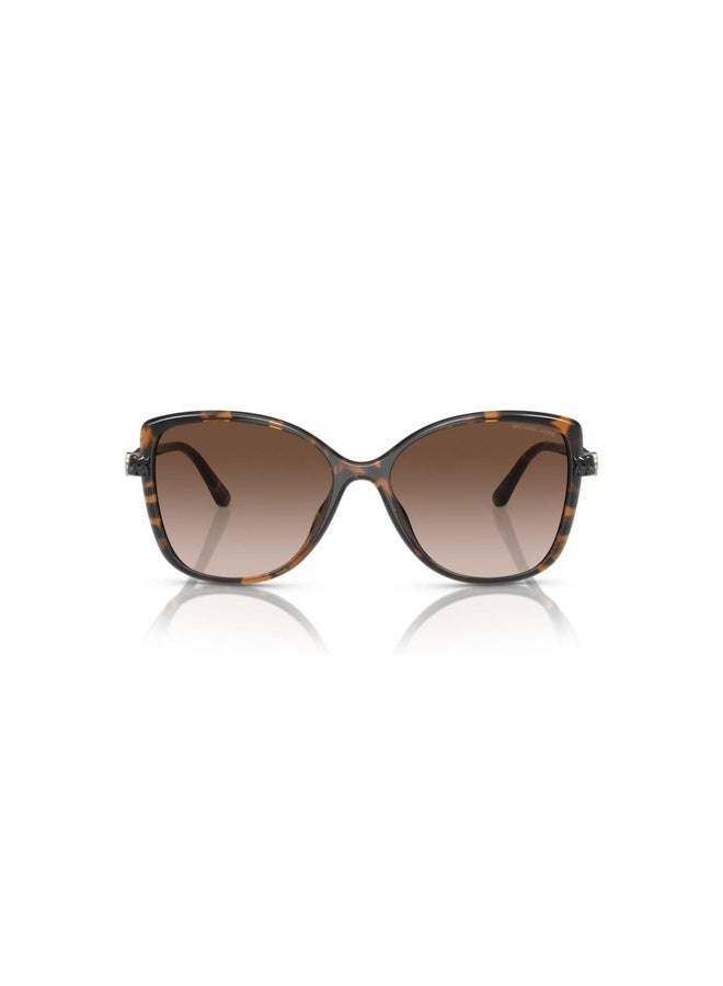 مايكل كورس نظارة شمسية للنساء بلاستيك DARK TORTOISE Butterfly موديل S;MK;2181U, 57, 3006, 13 - Image 5
