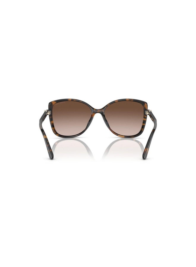 مايكل كورس نظارة شمسية للنساء بلاستيك DARK TORTOISE Butterfly موديل S;MK;2181U, 57, 3006, 13 - Image 2