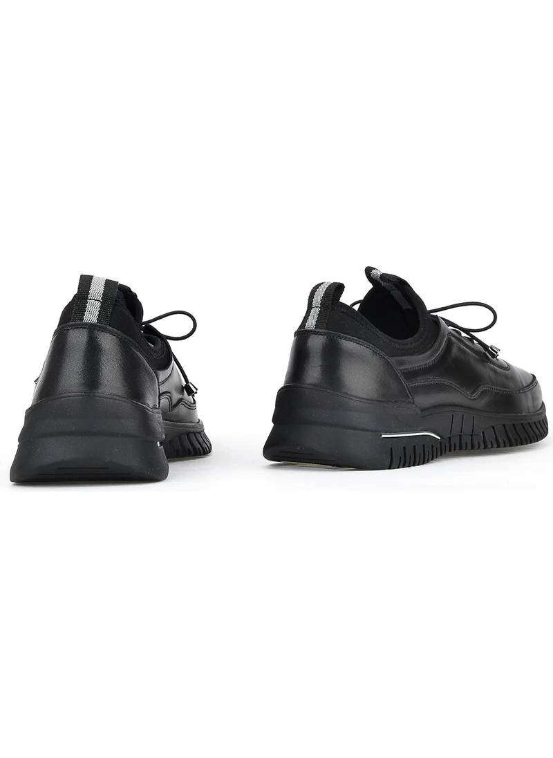 Ziya , Women's Genuine Leather Shoes 13355Z2843 Black