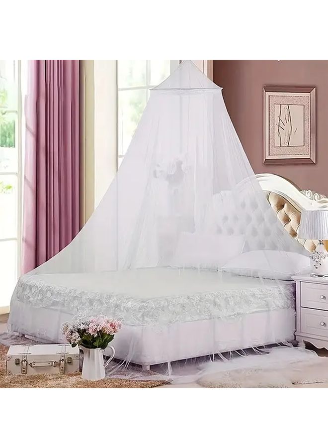 Blue Bed Canopy Mosquito Net Insect Protection Room Decor Outdoor Camping Easy Hanging - Image 2