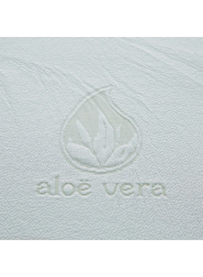 Home Box Premium Quality Aloe Vera Cool Gel Infused Memory Foam Soft Touch Washable Spill And Stain Resistant King Size Mattress Topper - Image 5