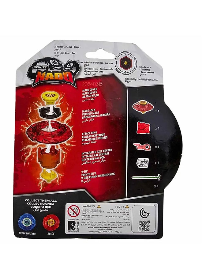 Infinity Nado Infinity Nado Plastic Series Blade Spinning Top with Launcher  - Image 3