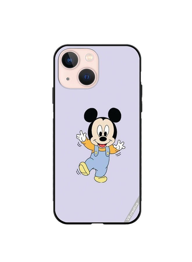 VR CREATIVE Protective Case Cover For Apple iPhone 14 Plus Mickey Mouse Design Multicolour - Image 1