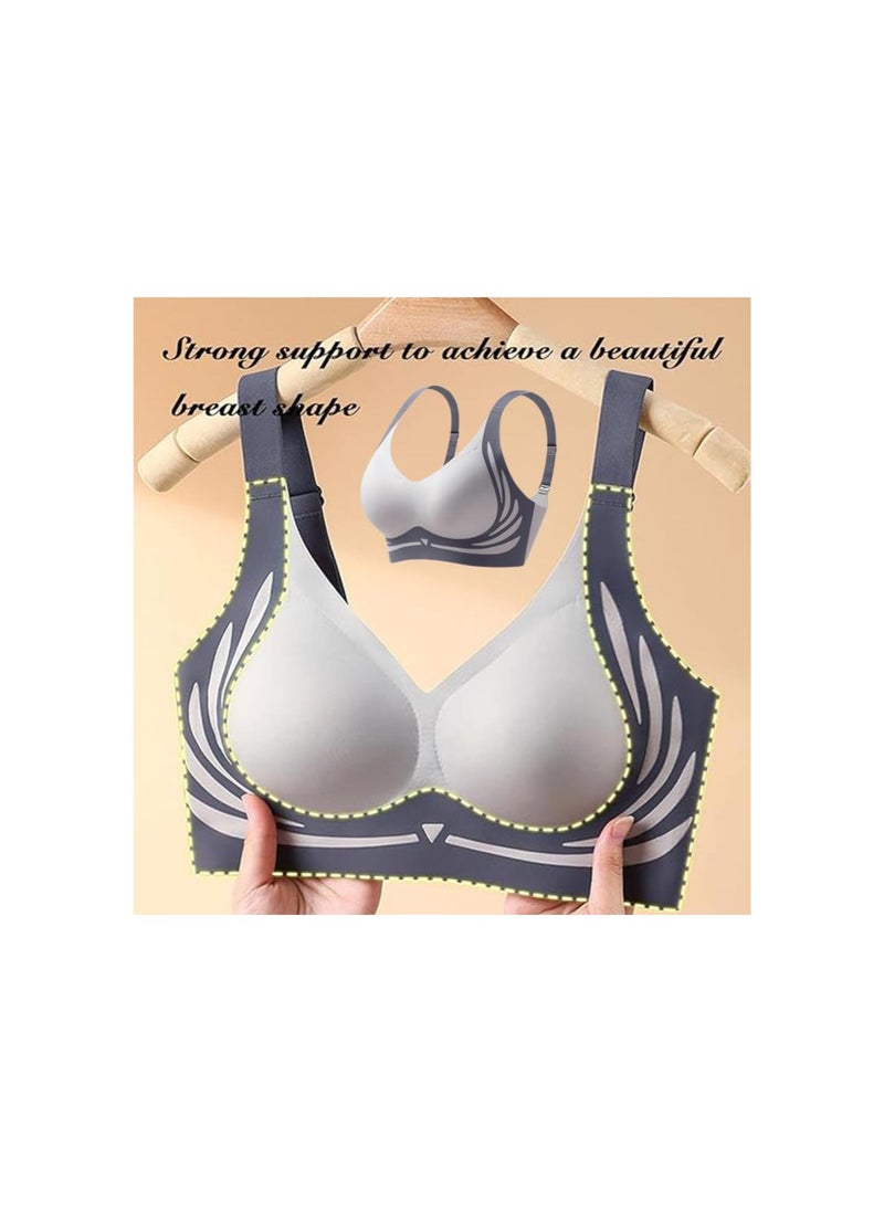 Generic - Glamlacy Powerful Push-Up Seamless Bra, Lushfitting Push-Up Bra, Dbadi Push Up Bra, Lifting Anti Sagging Wire Free - Image 1