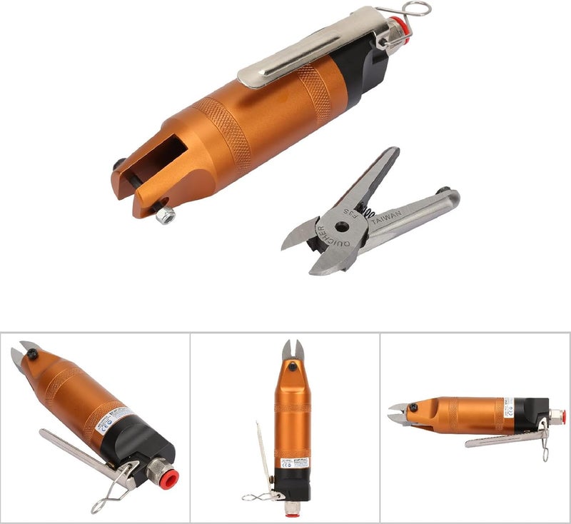 HS10 Industrial Grade Pneumatic Air Scissors Shear Replaceable Cutter Alloy Case Cutting Tool for Plastic Production Lines Repairs - Image 2