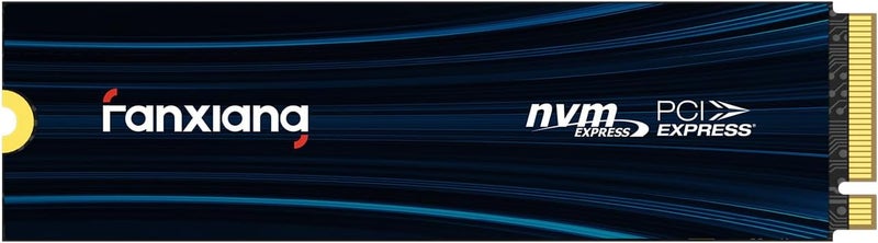 فانكسيانغ 500 جيجابايت NVMe SSD من PCIe الجيل الرابع قرص SSD للألعاب لبلاي ستيشن 5، تصل سرعته إلى 6300 ميجابايت/ثانية، M.2 2280 SSD متوافق مع توسعة تخزين بلاي ستيشن 5، محرك أقراص الحالة الصلبة الداخلي للاعبين والمحترفين والمبدعين S880E - Image 1
