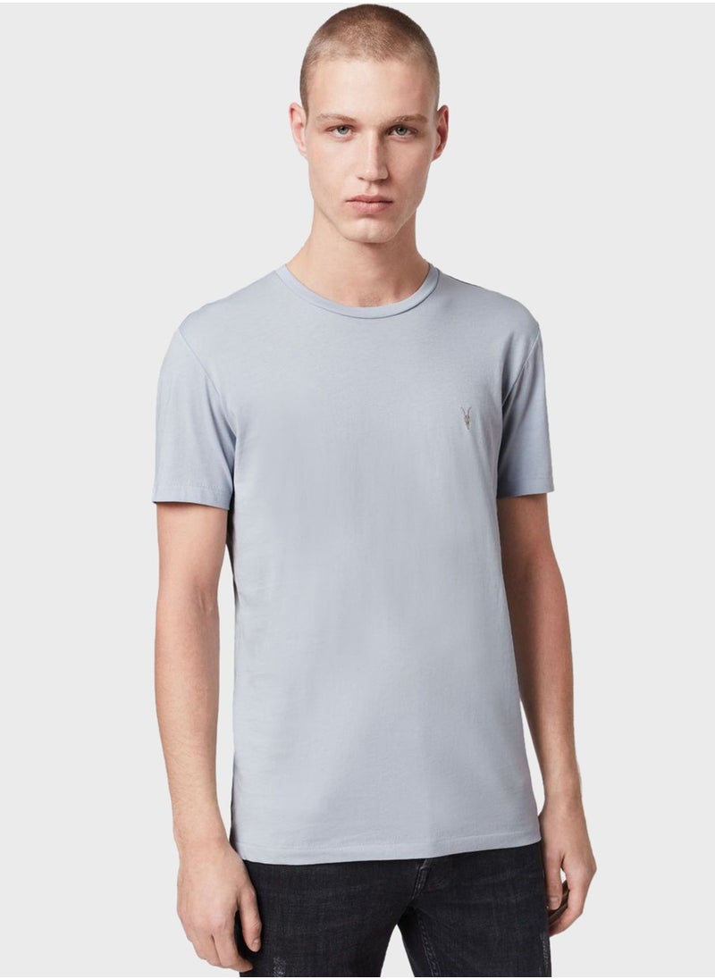 all saints - 3 Pack Tonic Crew Neck T-Shirt - Image 1