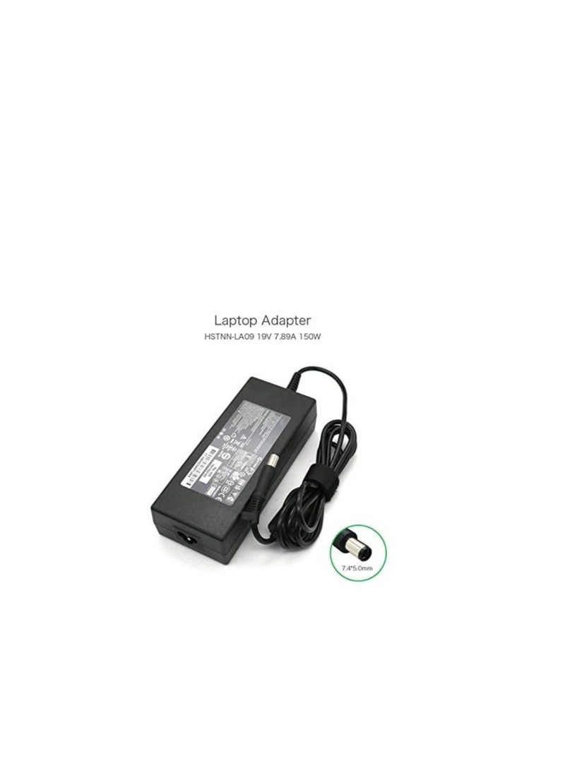 Terabyte 19V 7.89A 7.9A150W Laptop Power Supply Compatible for HP Omni 100 MS200 MS218CN HSTNN-LA09 462603-001 PA-1151-03 AC Adapter - Image 2