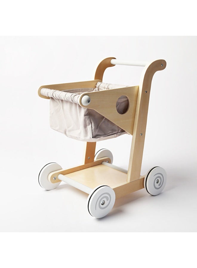 Factory Price - Everyn Wooden Shopping Cart Walker - B - Image 2
