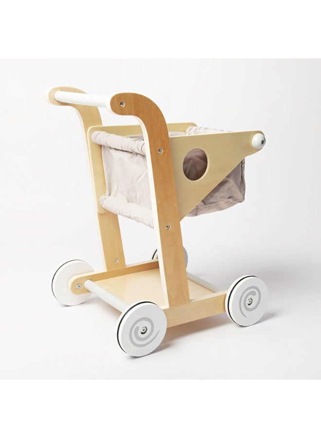 Factory Price - Everyn Wooden Shopping Cart Walker - B - Image 3