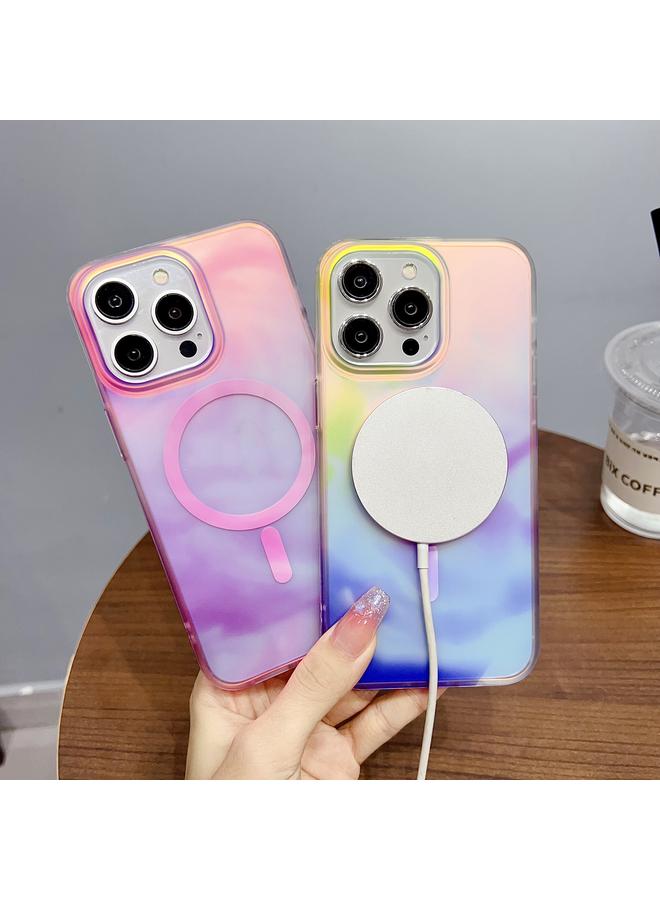 Zaboon Case For iPhone 13 Pro Gradient MagSafe PC Hybrid TPU Phone Case - Image 2