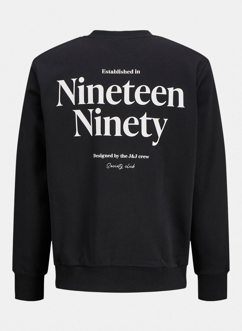 JACK & JONES Jjninety Sweat Crew Neck - Image 2