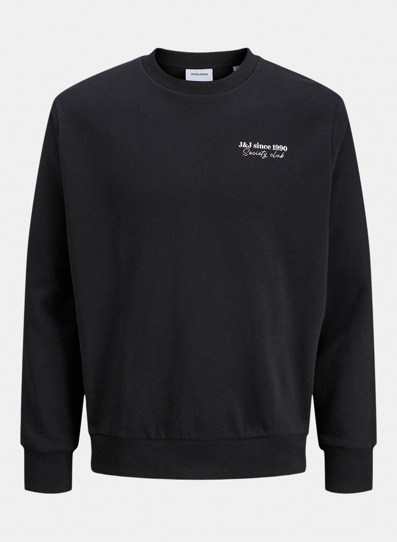 JACK & JONES Jjninety Sweat Crew Neck - Image 1