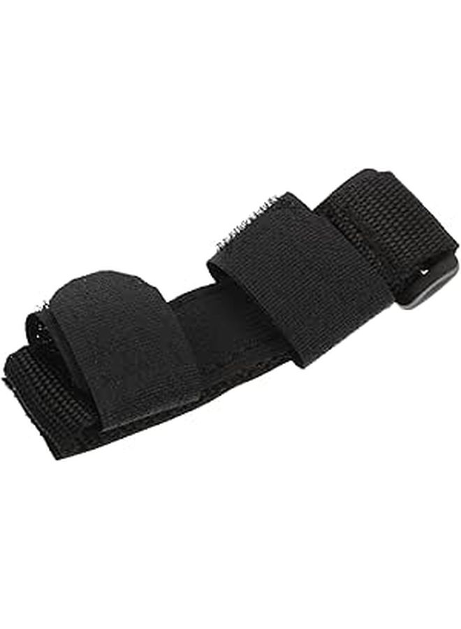 Oxford Durable Spoon Fixing Strap for Disabled Elderly Black Utensil Holder - Image 1