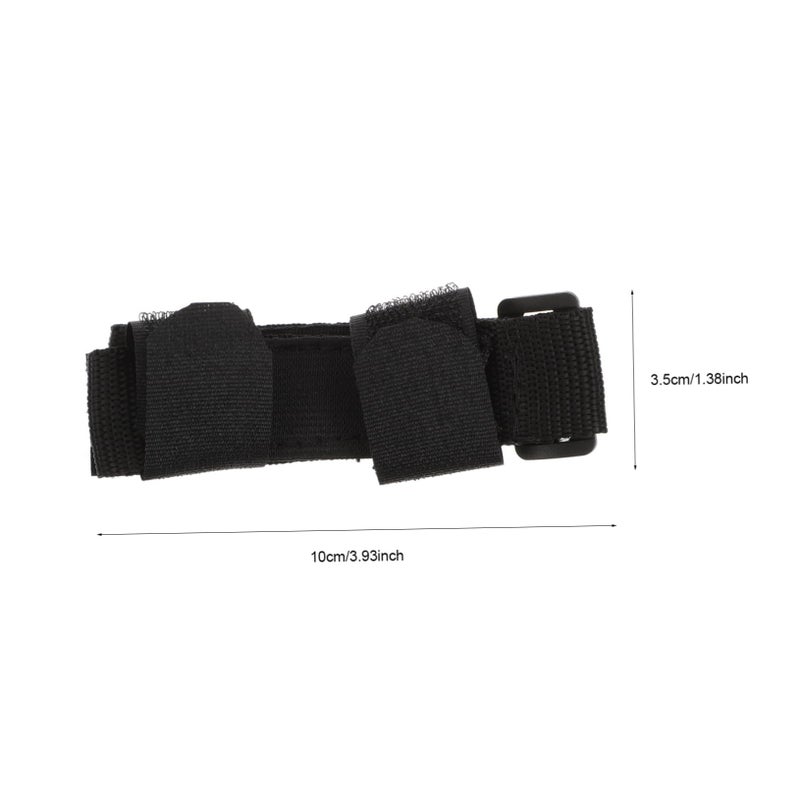 Oxford Durable Spoon Fixing Strap for Disabled Elderly Black Utensil Holder - Image 3
