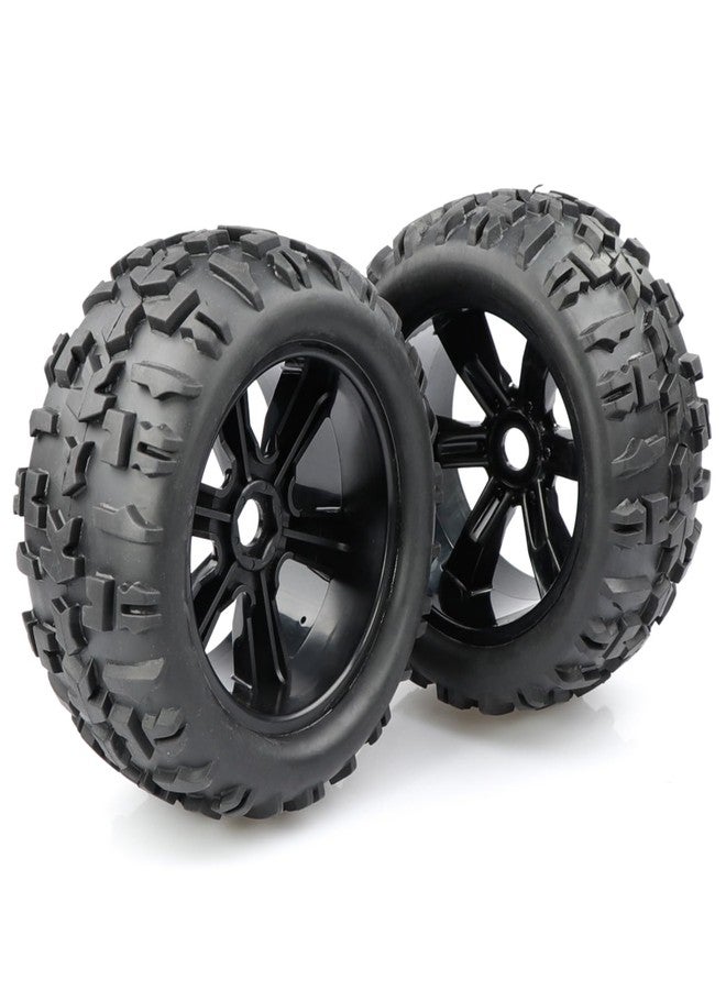 Aimrock 17mm Hex Wheels and Tires RC Truck Tire and Rims w/Foam Inserts for 1/8 Kraton 1/10 Maxx E-Revo, 4PCS - Image 4