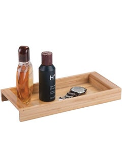InterDesign 86242Es Formbu Eco Vanity Tray Bamboo Multi Colour H 3.1242 X W 12.7 X D 27.94 Cm  - Image 1