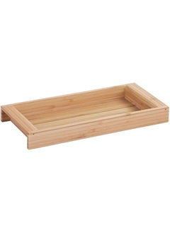 InterDesign 86242Es Formbu Eco Vanity Tray Bamboo Multi Colour H 3.1242 X W 12.7 X D 27.94 Cm  - Image 2