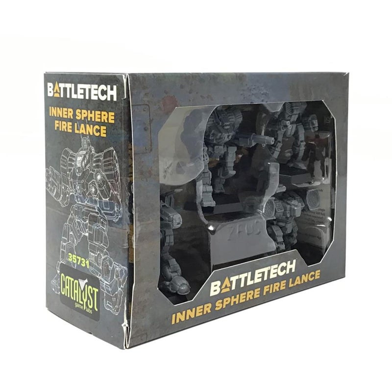 Catalyst Game Labs BattleTech Mini Force Pack Inner Sphere Fire Lance Grey