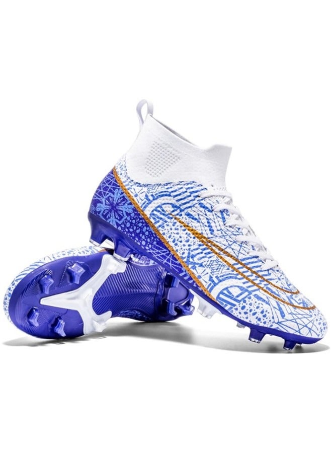 GGEROU Football Boots for Men Women, Unisex-Adult Football Shoes Sneakers, High Ankle Non-Slip Training Sneaker for Youth Students  - Image 1