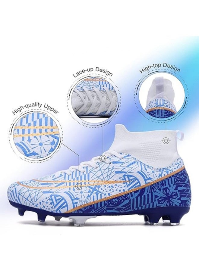 GGEROU Football Boots for Men Women, Unisex-Adult Football Shoes Sneakers, High Ankle Non-Slip Training Sneaker for Youth Students  - Image 5