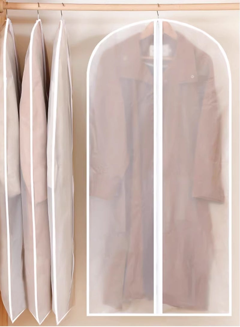 هومار كيت أكياس الملابس 5 حزم أكياس الملابس لتعليق الملابس الملابس الصديقة للتنفس البدلة حقيبة الملابس غطاء للتخزين البدلات القمصان التي شيرت والسترات مناسبة للبالغين والأطفال - Image 3