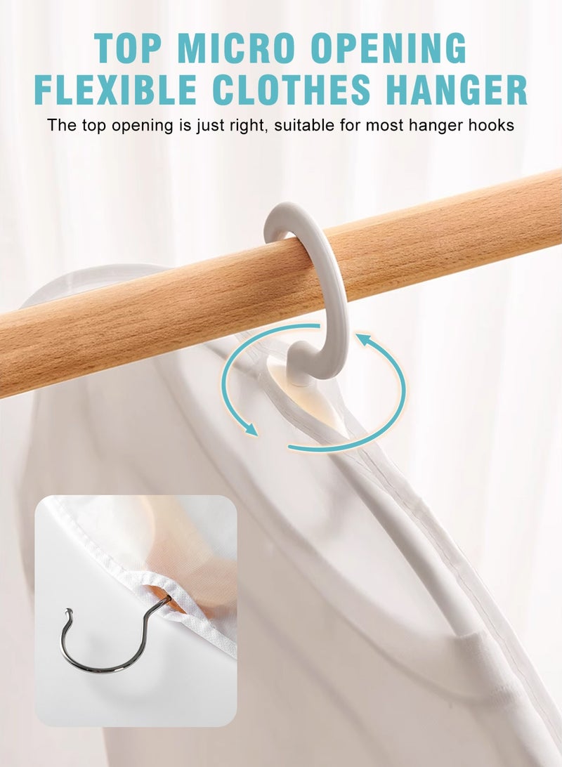 هومار كيت أكياس الملابس 5 حزم أكياس الملابس لتعليق الملابس الملابس الصديقة للتنفس البدلة حقيبة الملابس غطاء للتخزين البدلات القمصان التي شيرت والسترات مناسبة للبالغين والأطفال - Image 5