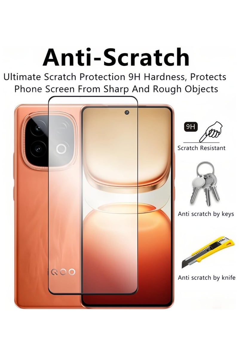 Fankalo Screen Protector for iQOO Neo 10 High Transmittance Glass Scratch Resistant Tempered Glass - Image 2