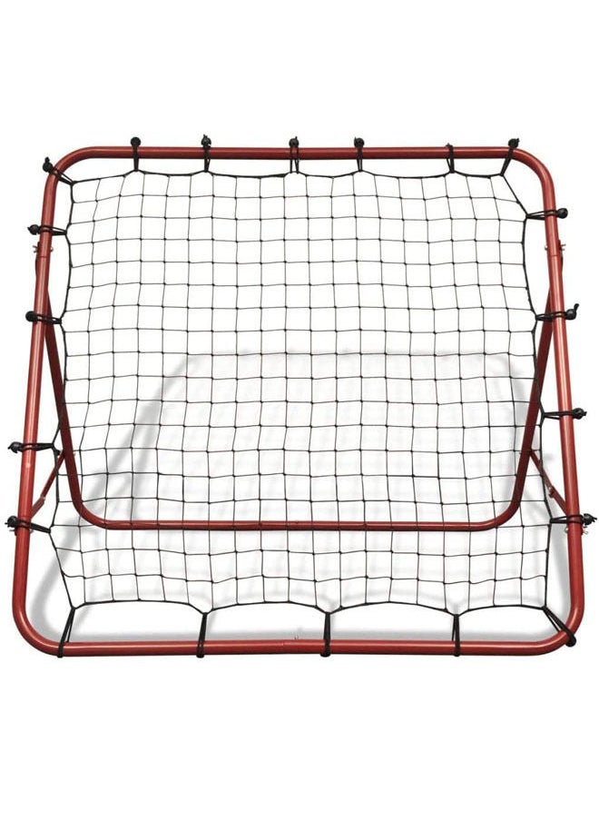 Rock Pow Football Bouncer Football Kickback Rebounder Adjustable Angles Training Equipment Removable Football Goal  - Image 3