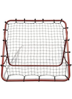Rock Pow Football Bouncer Football Kickback Rebounder Adjustable Angles Training Equipment Removable Football Goal  - Image 2